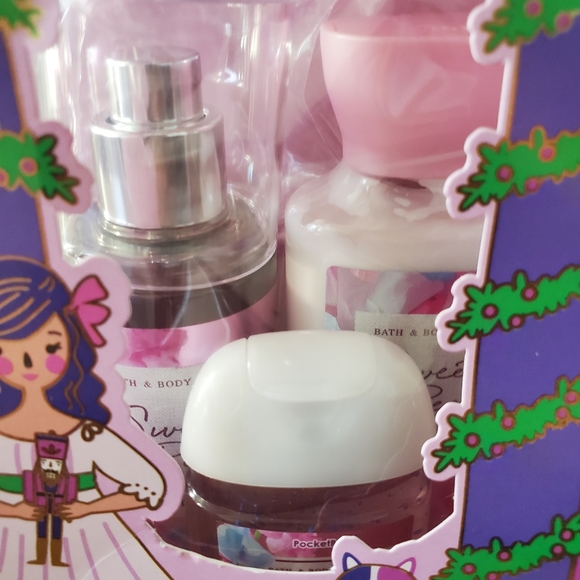 B&BW 3Pc. Sweet Pea Holiday Gift Set - Picture 2 of 4